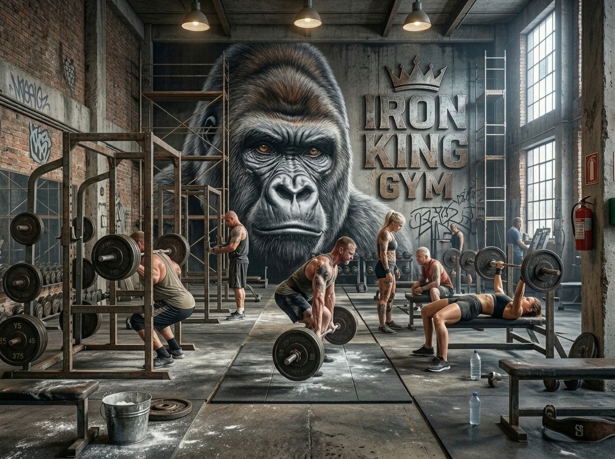 Powerlifting Iron King Gym