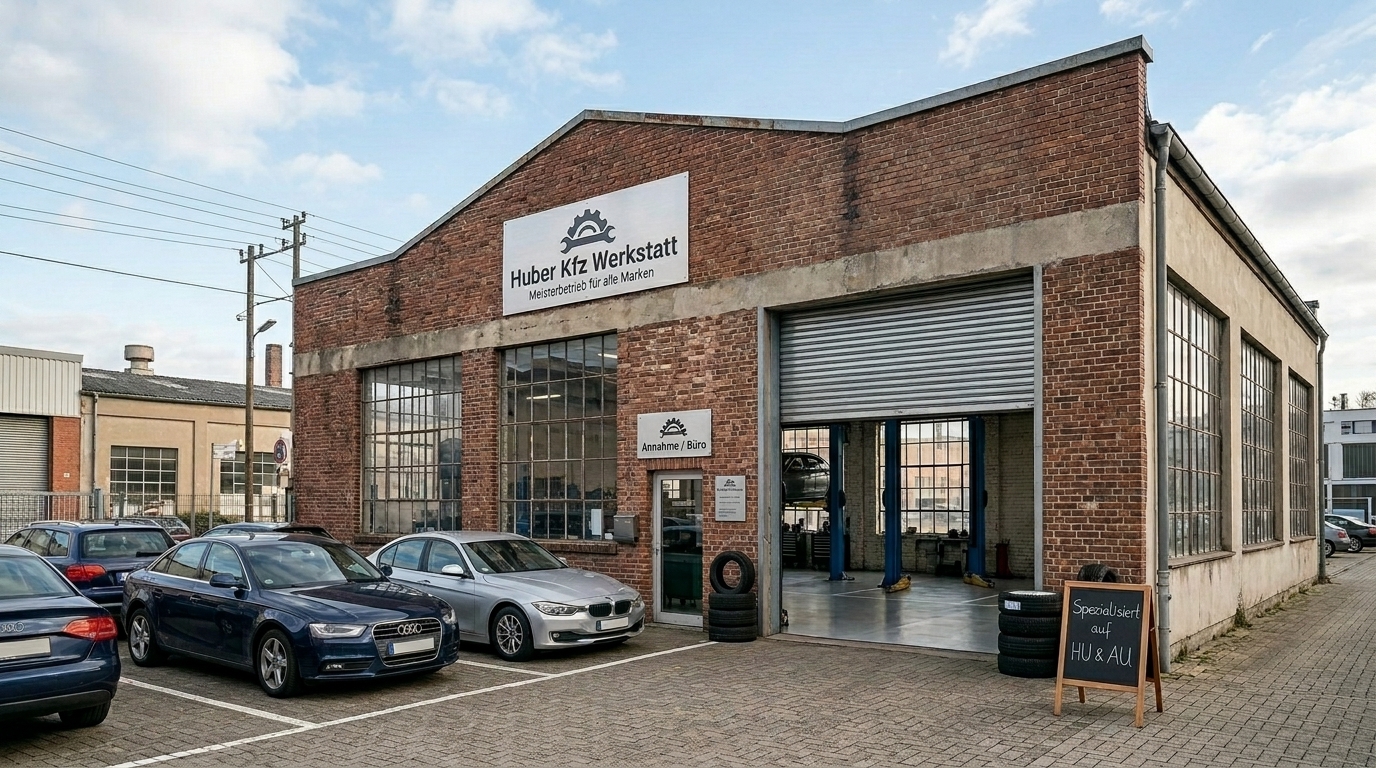 Huber KFZ Werkstatthalle
