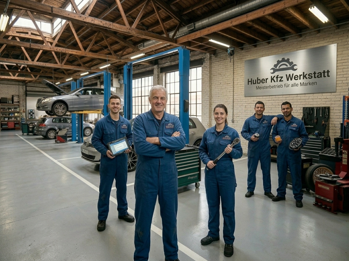 Huber KFZ Werkstatt Innenansicht