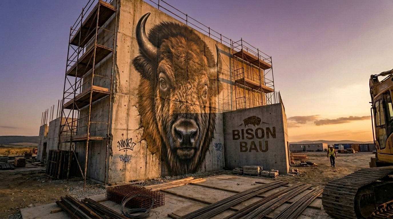 Webdesign Wien Handwerker – Bison Bau Baustelle